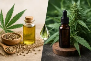 Read more about the article Λάδι κάνναβης και έλαιο CBD: ποια είναι η διαφορά
